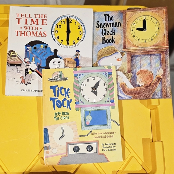 Other - Tick Tock Clock Book Set for Kids
